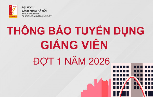 Thông báo tuyển dụng đợt 1 - 2026