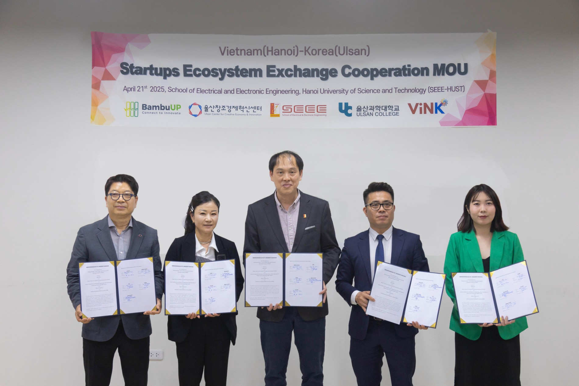 Lễ ký kết hướng đến mục tiêu triển khai chương trình Vietnam-Korea Startups Ecosystem Exchange (VKSEE)
