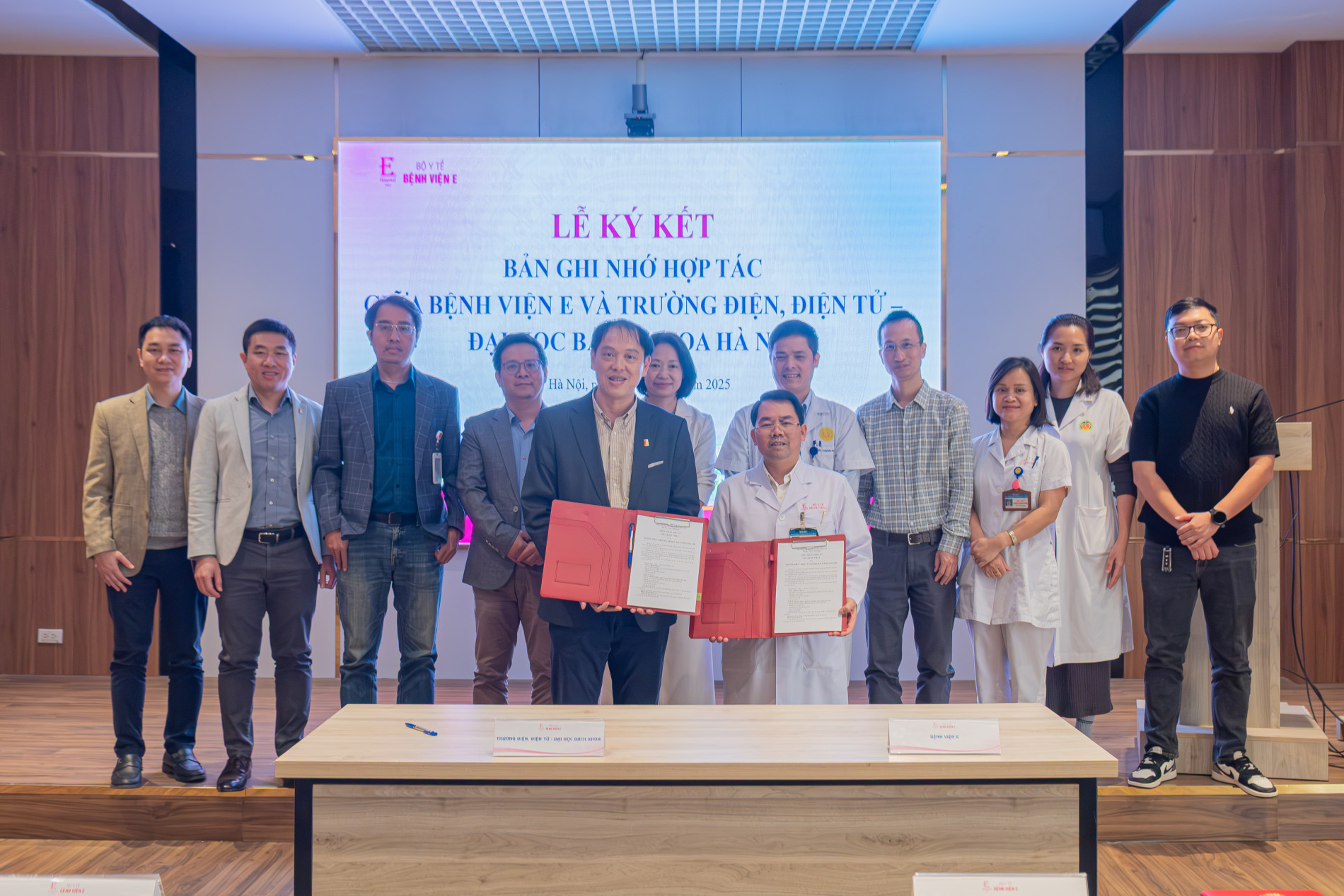 Lễ ký kết giữa SEEE và Bệnh viện E